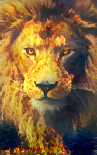 Fire Lion (Scar or Simba)