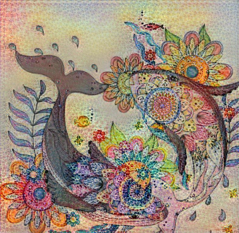 Flowery whales 