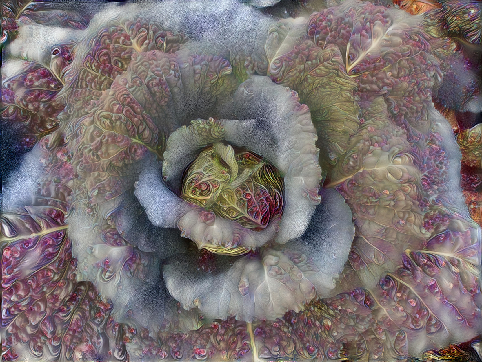 Abstract Cabbage