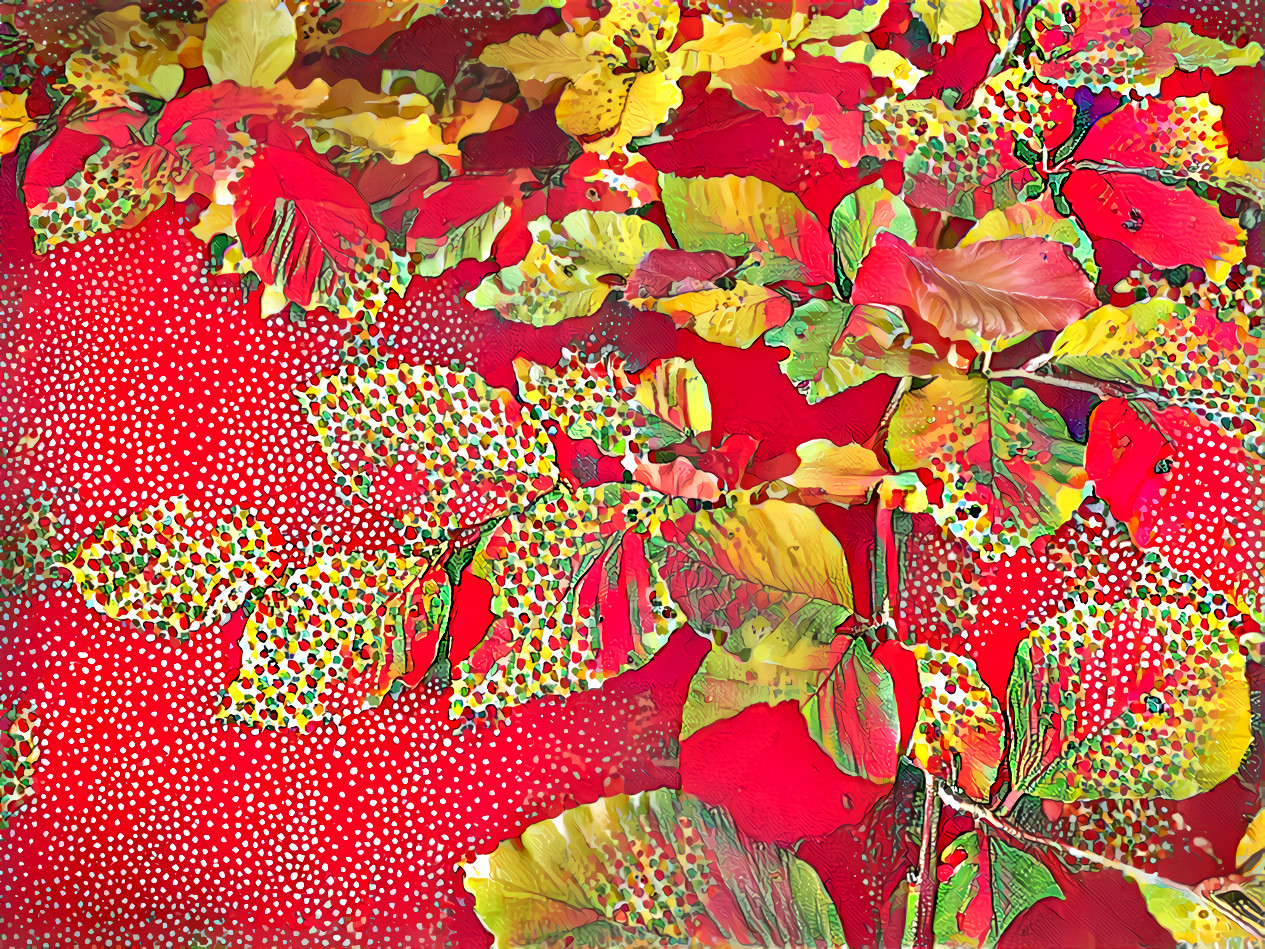 Fall leaves 13 floral fabric 99