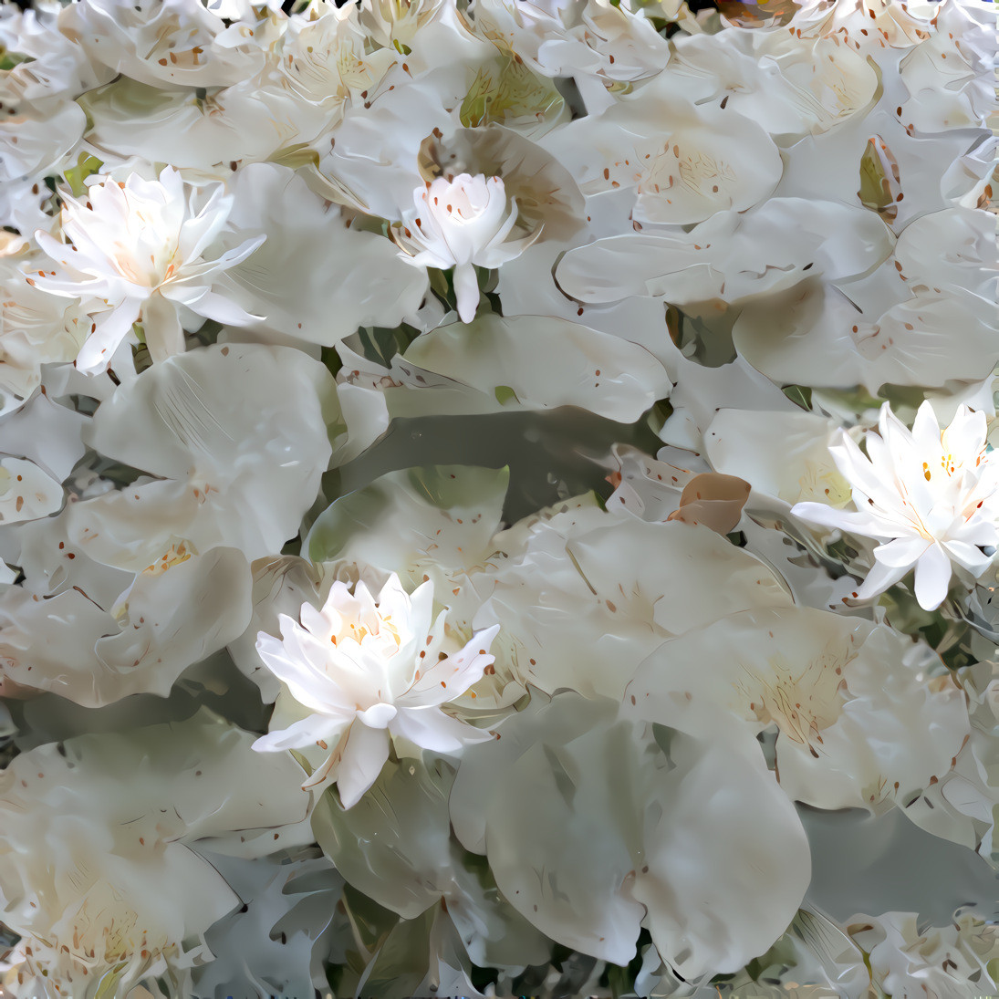 Albino lilly