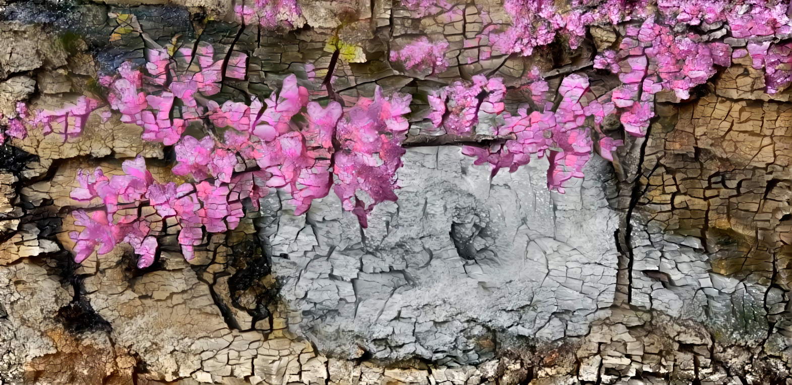 Red bud waterfall