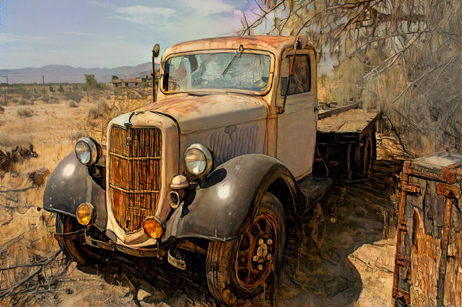 Junkyard truck