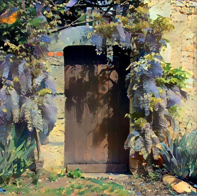 Wisteria Door