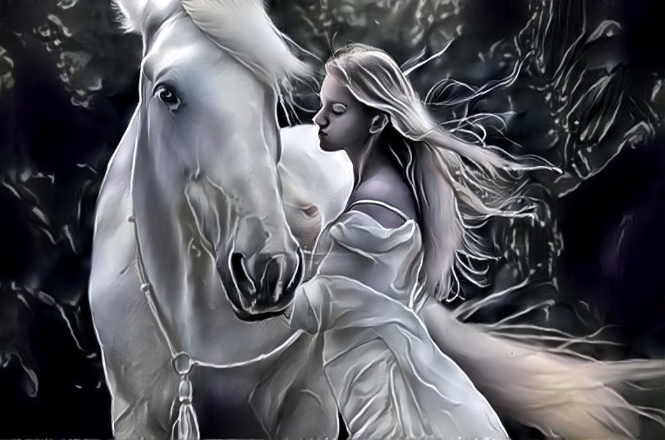 Spirit Rider   (a photo by Dorota Kudyba from Pixabay)