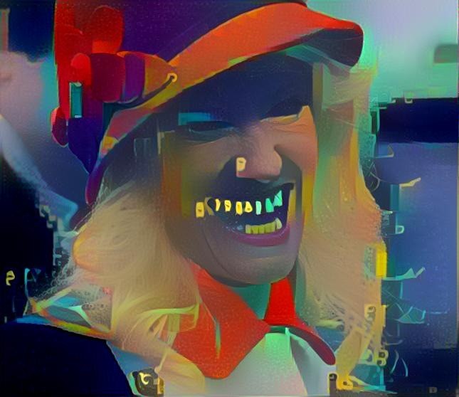 Toothy Kellyanne Conway