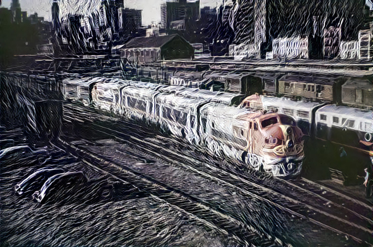 Super Chief in Chicago