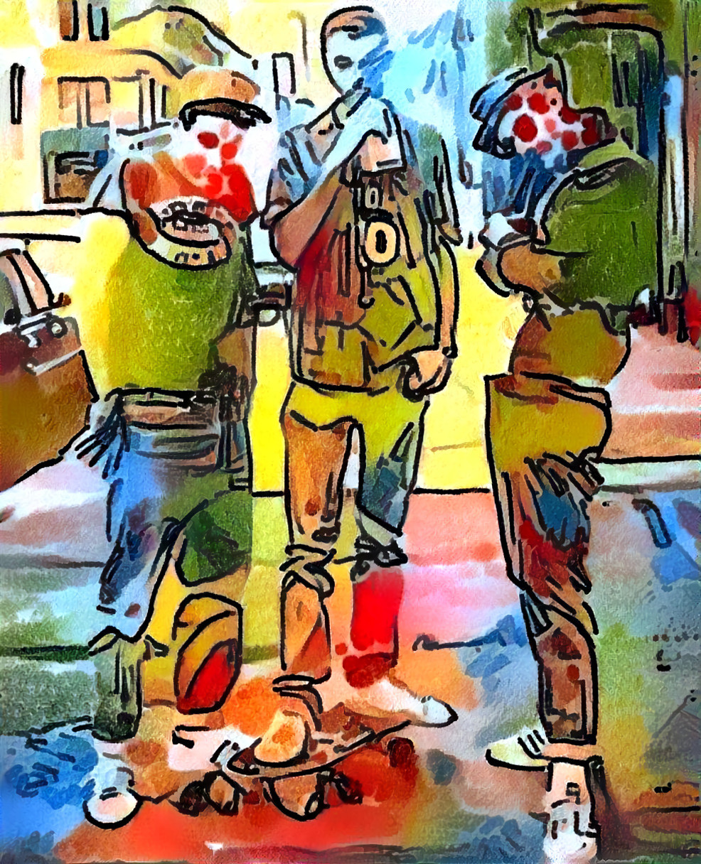 beastie boys - watercolor