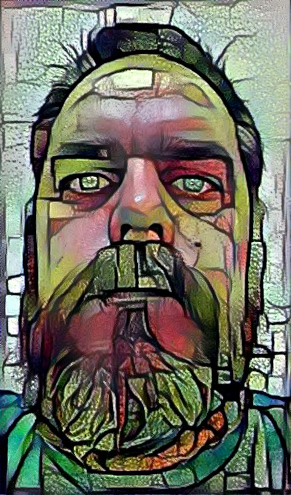 Stain glass Beardo