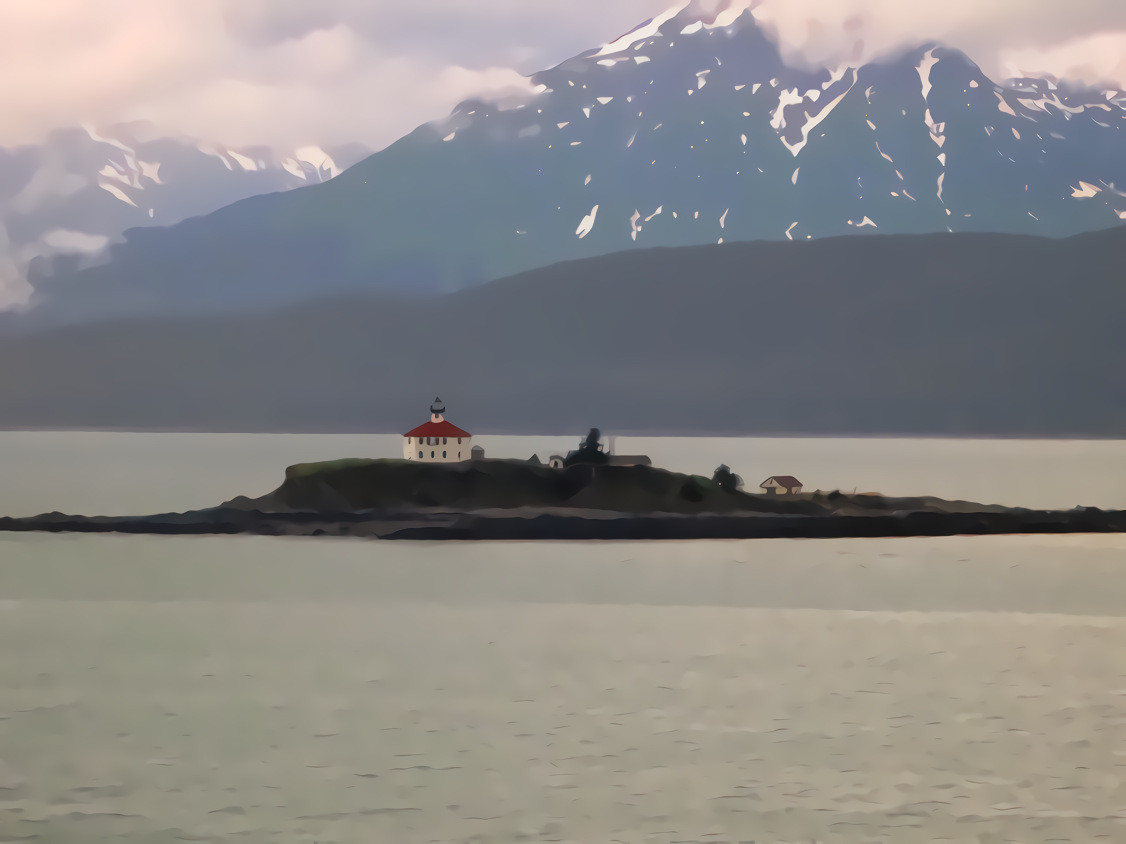 Eldred Rock Light, Lynn Canal, Alaska