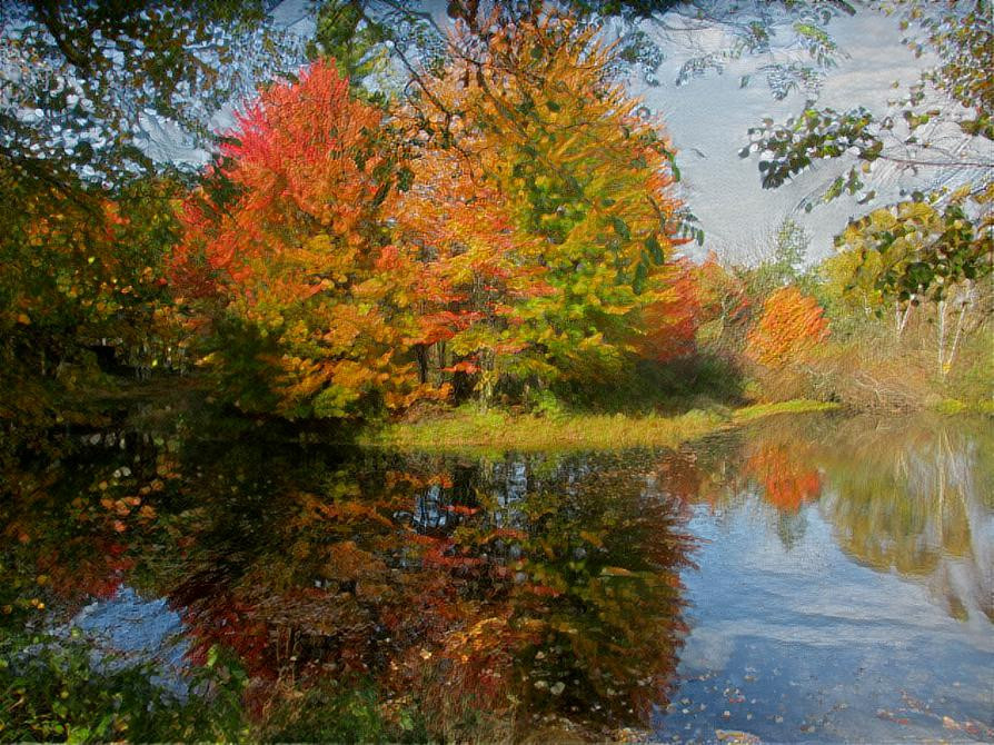 Beautiful Fall Color Reflections