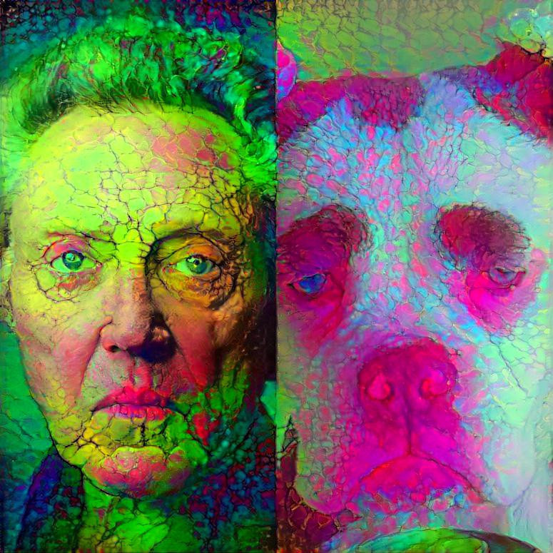 Christopher Walken a Dog