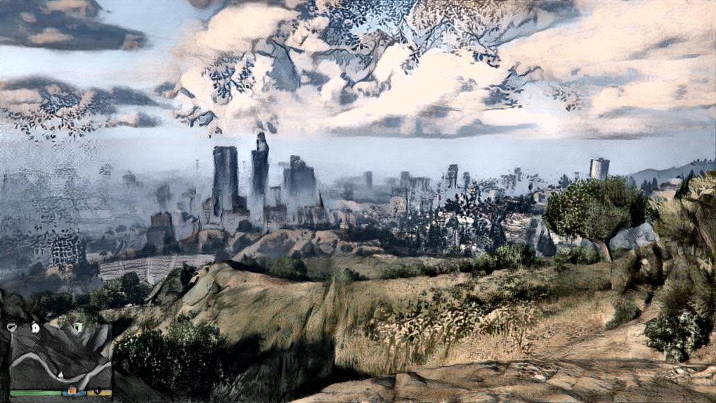 Dreaming in the hills of Los Santos