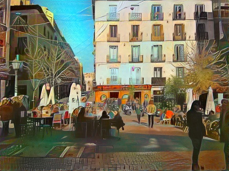 Madrid. Plaza de Lavapies. Photo by  Nicolas Vigier (PD)