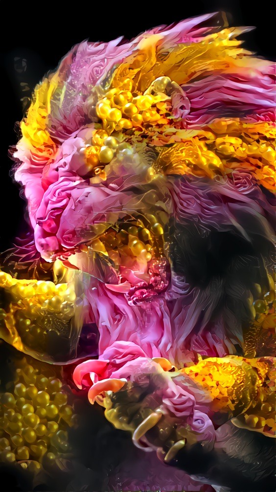 Rosegold Lion -- After 9 Iterations!