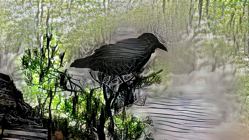 Huginn awaits Muninn. Thought awaits memory.