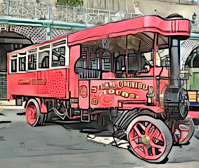 Foden steam bus