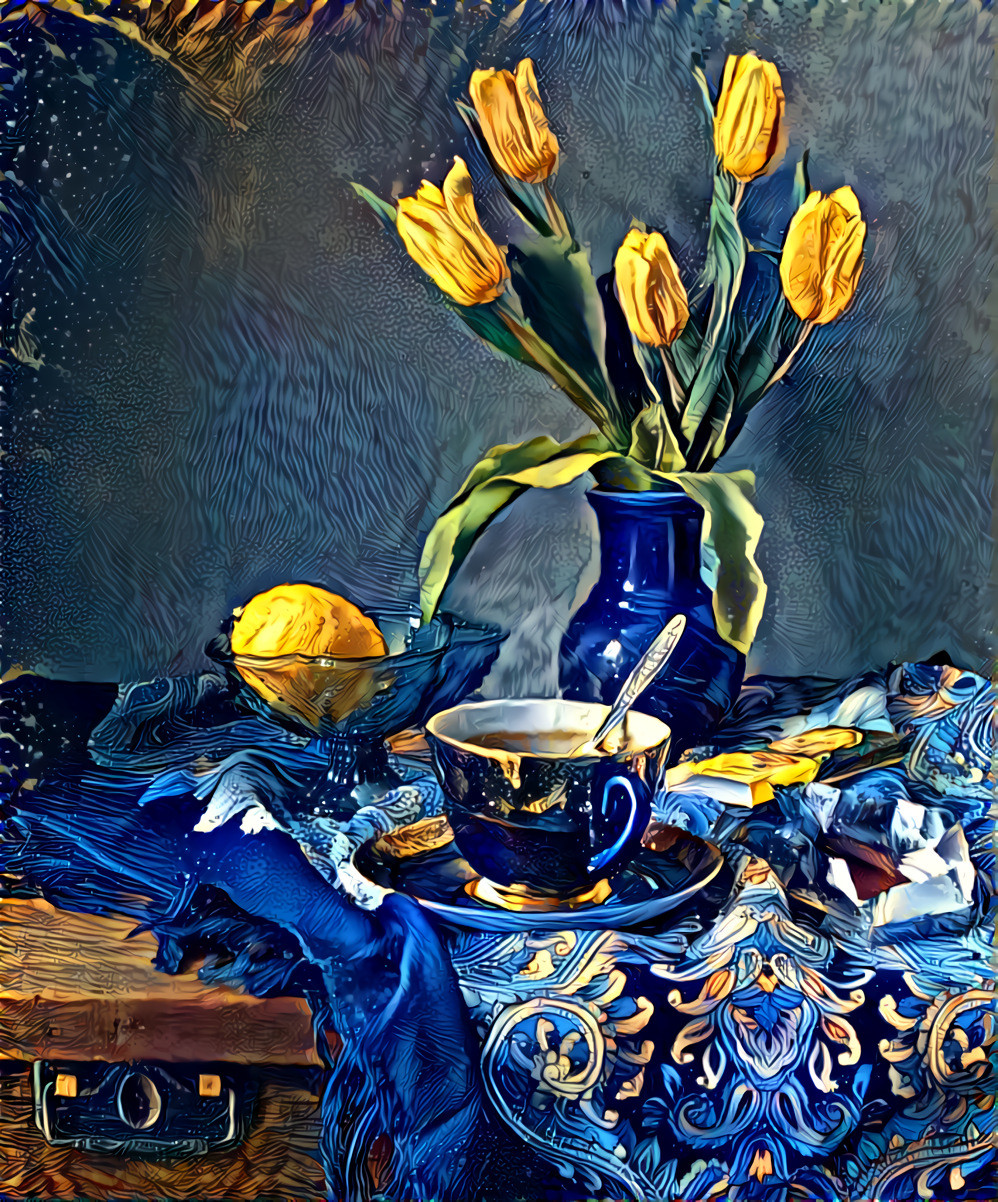 "Still life with lemon" 