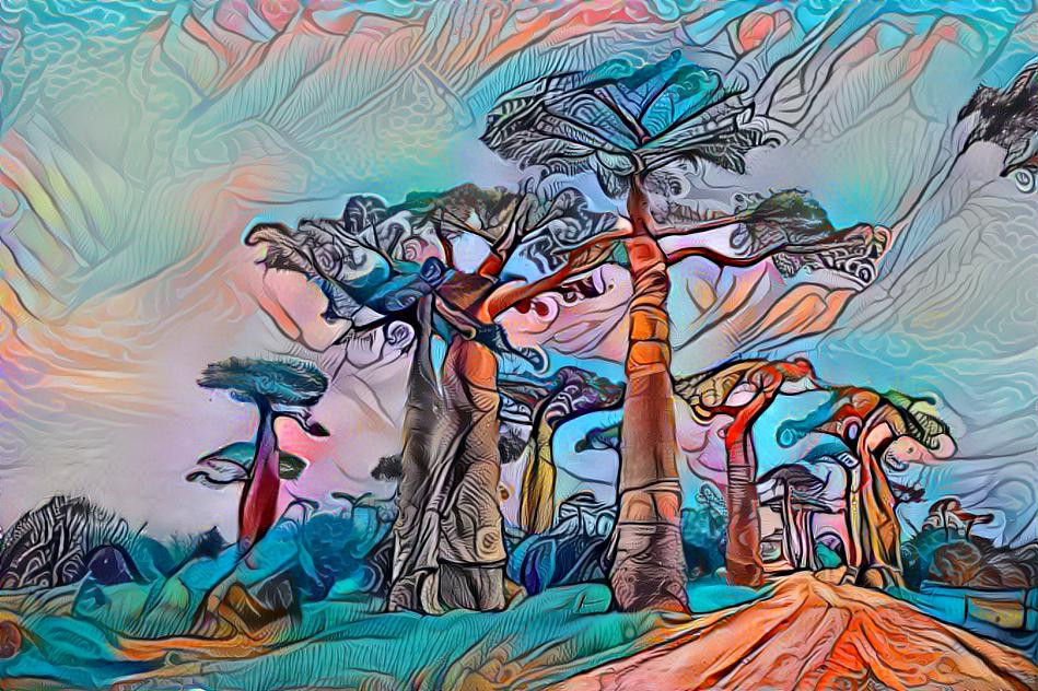 Baobab trees