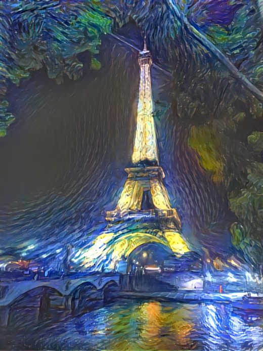 A Starry Night in Paris