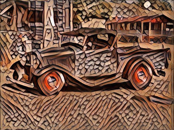 Wooden Truck