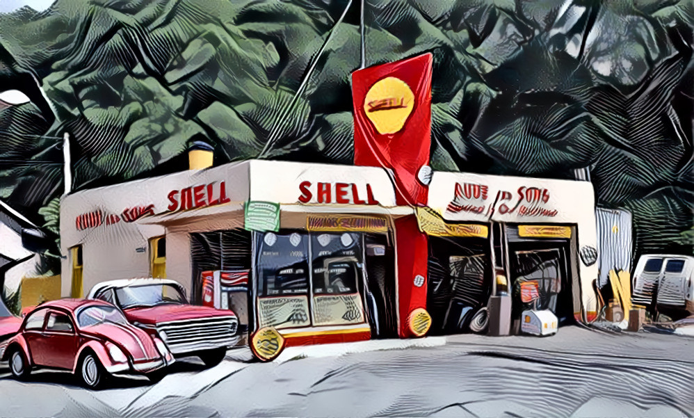 Vintage Gas Stations №.9