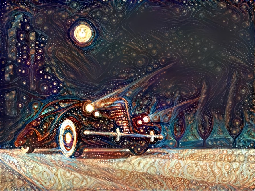 Christine On a Starry Nacht