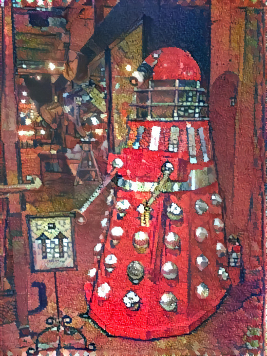 Carpet Bombing Dalek