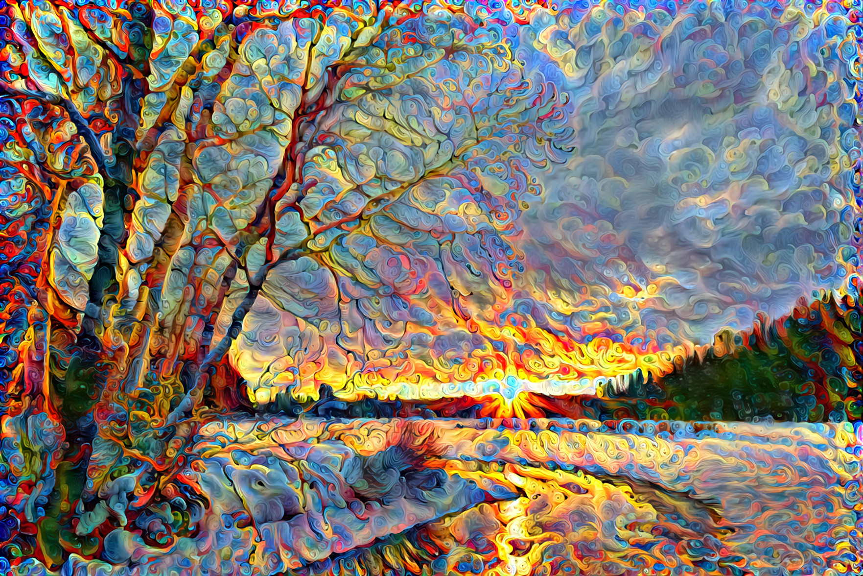 Winter Sunset