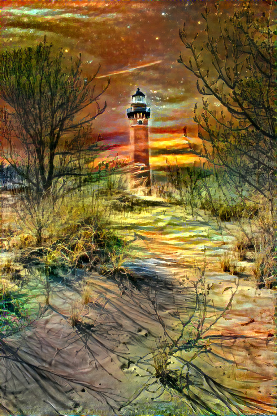 Evening at the lighthouse