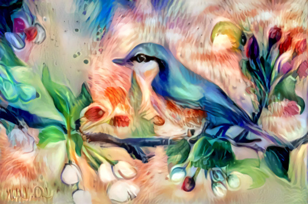 Birds In Oil