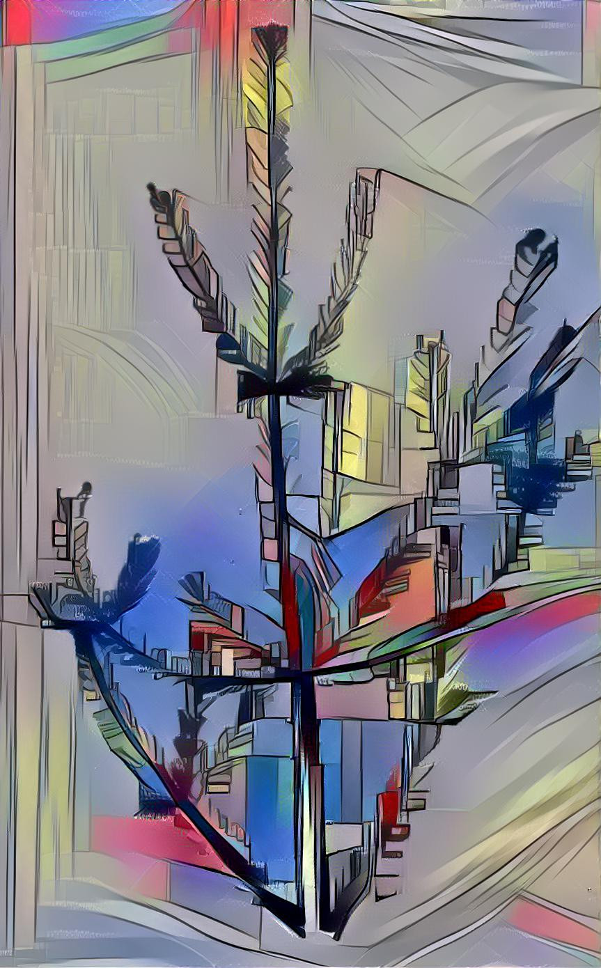 Cubist tree