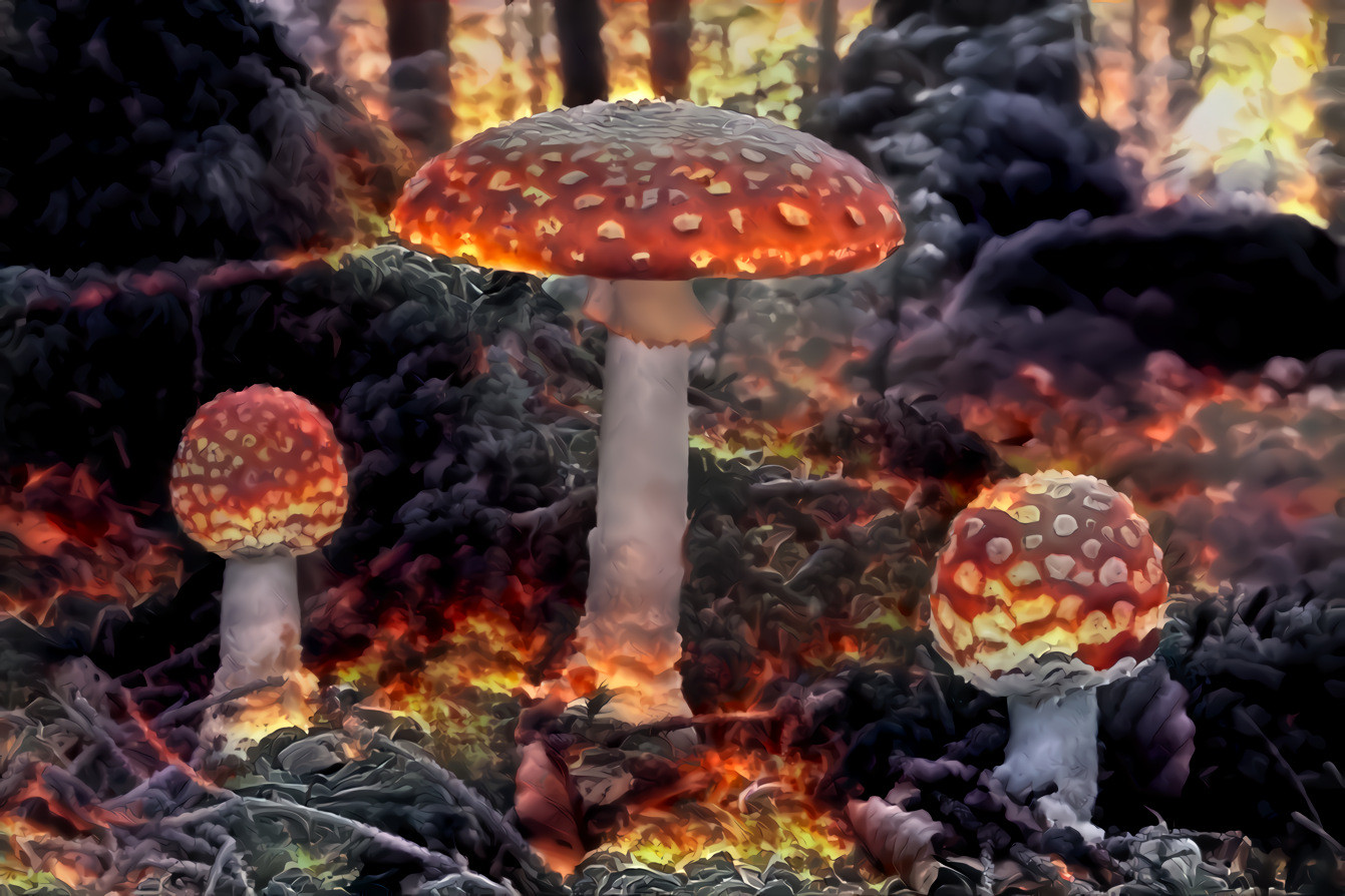 Burning Shroom