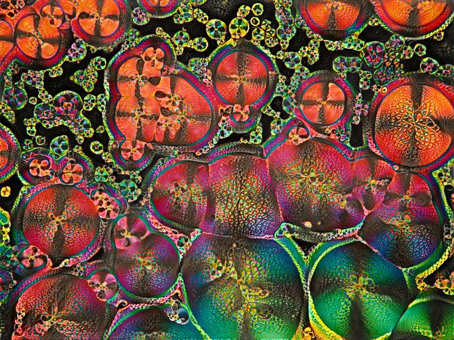 Crystals of Ascorbic acid (Vit C)