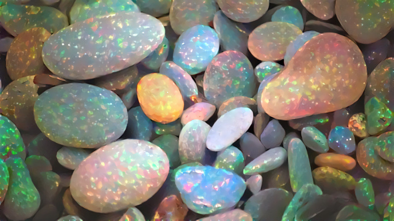 Opal rocks