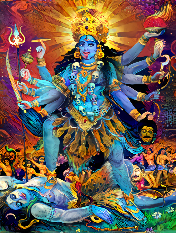 GODDESS KALI - MAA KALI - HINDU GOD