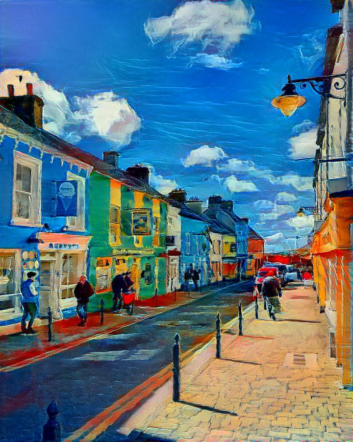 Irish Street scene