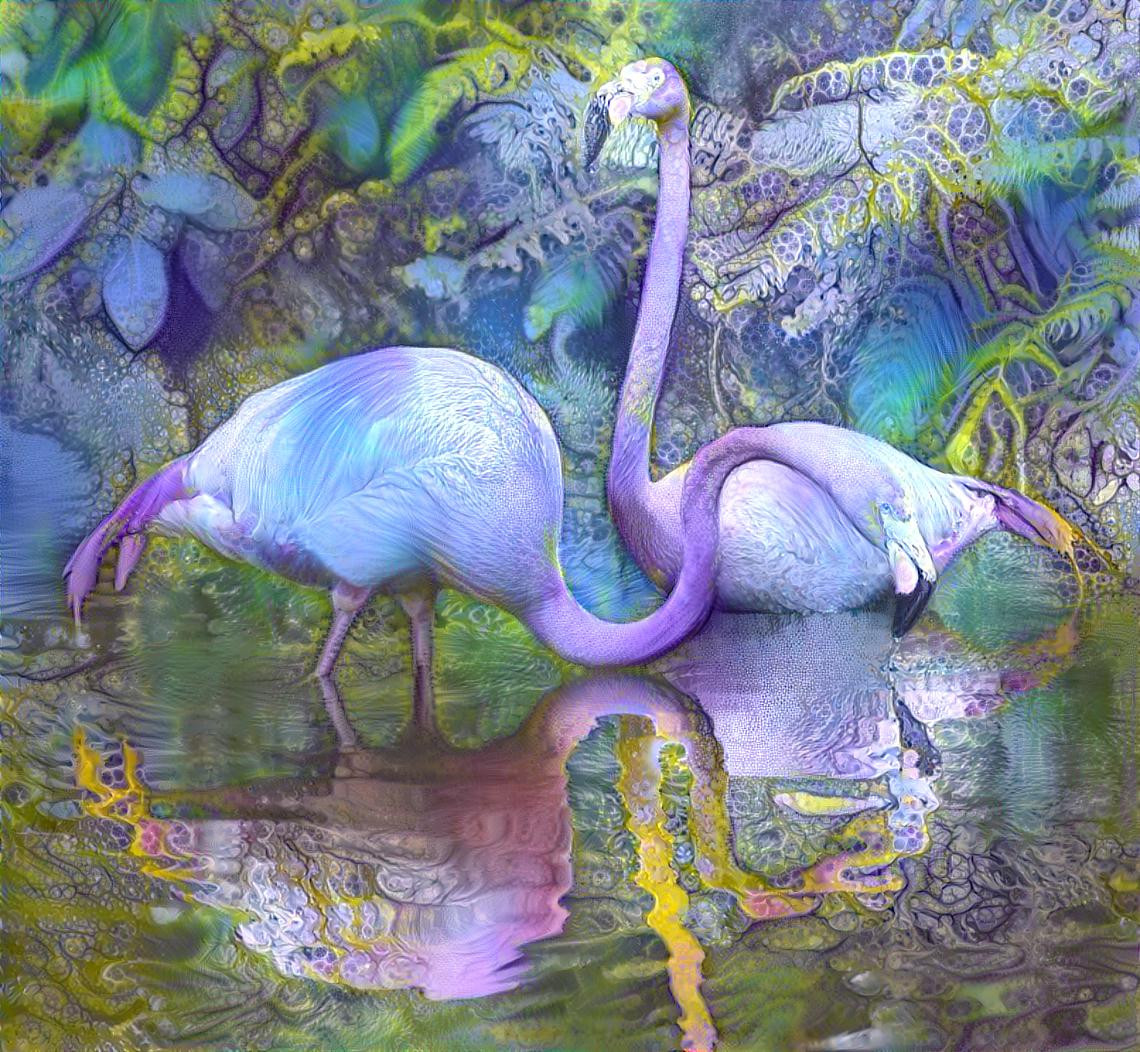 Ice Flamingos