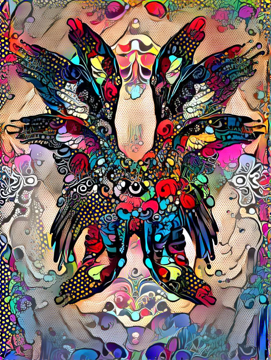 Biblical Popart Angel