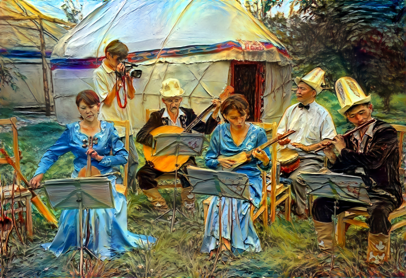 Kyrgyz Musicians in Karakol