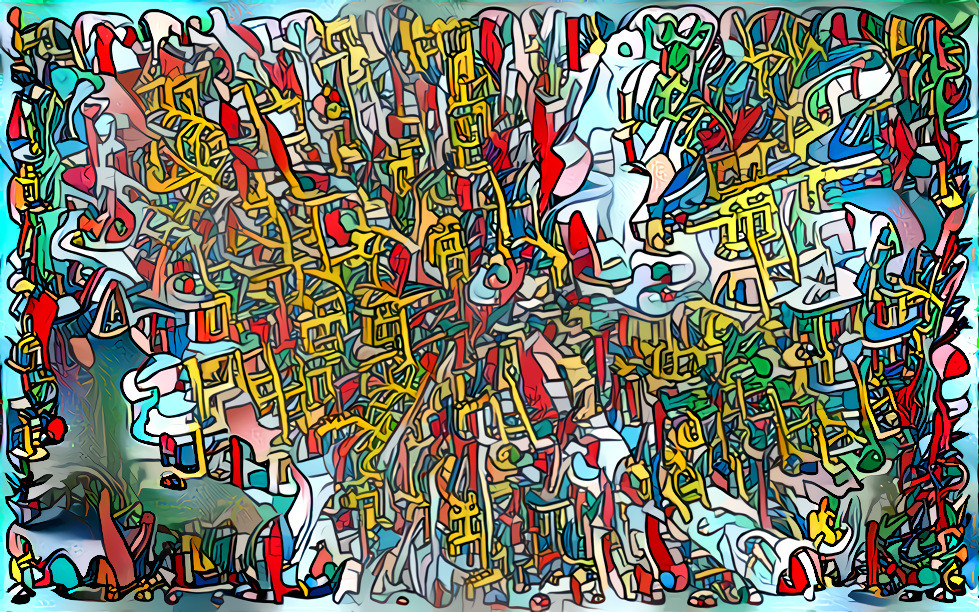 Procedural graffiti explosion 