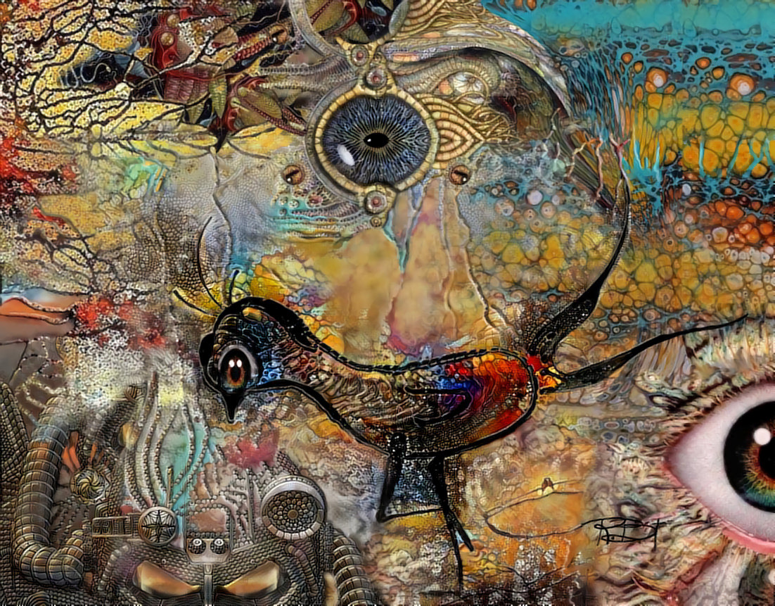 Small bird in the Sylverdali Gillies universe