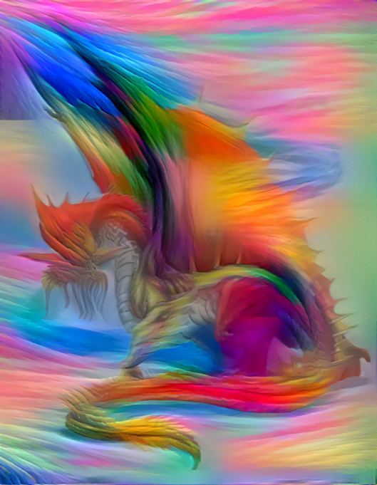 Rainbow dragon