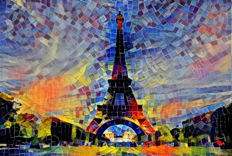 Mosaic Eiffel