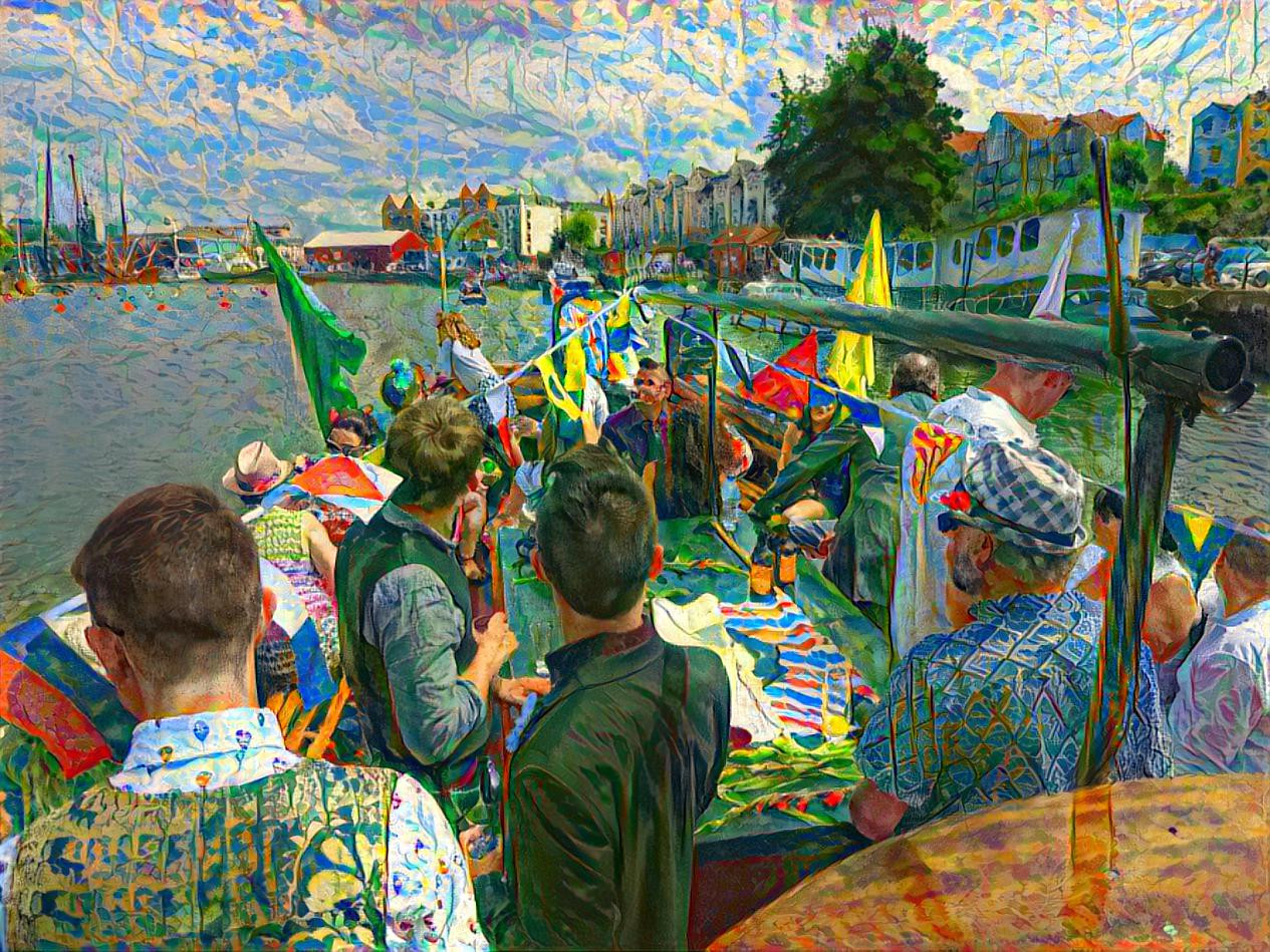 "Exuberant Celebration Cruise, Bristol" by Unreal.