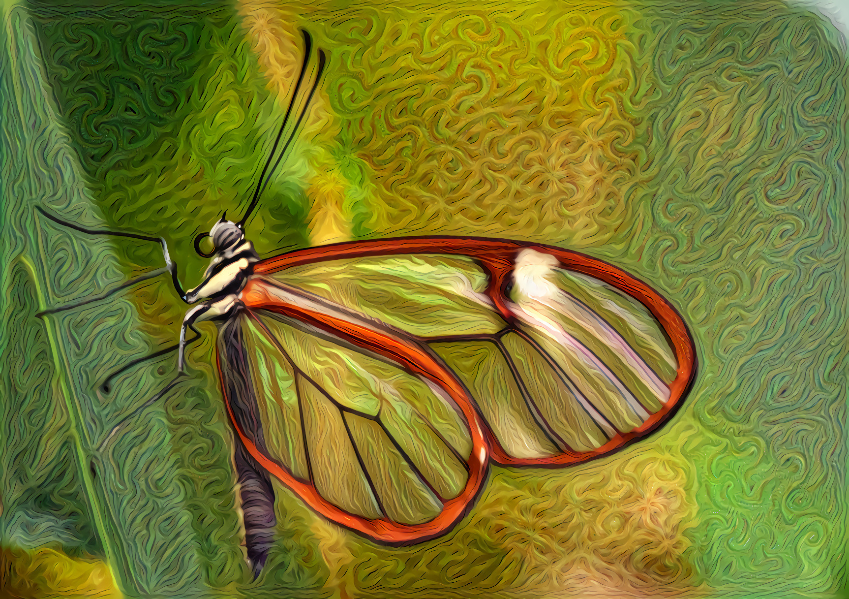 Glass Wings Butterfly