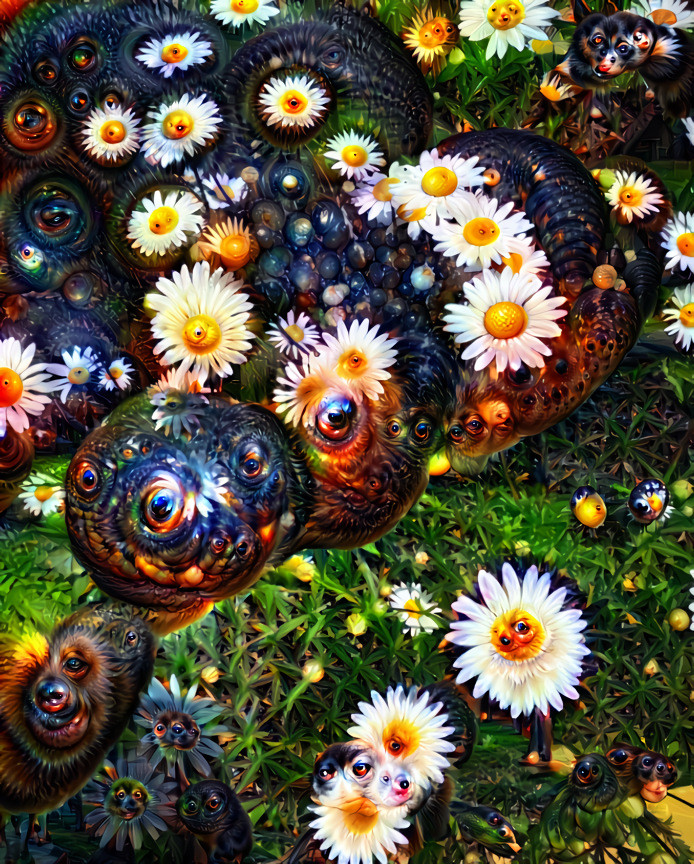 Trippy daisies