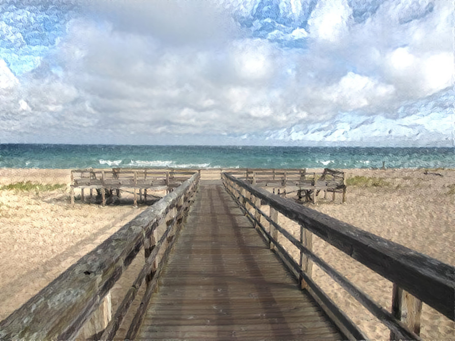 Boardwalk Grand Marais, MI