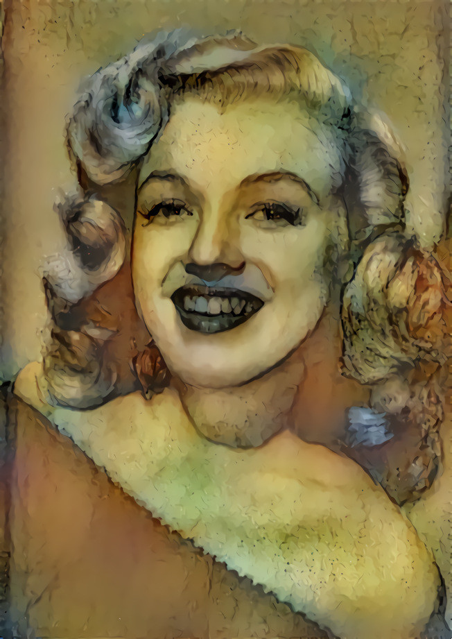 Retrato de Marylin Monroe