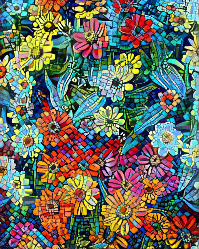 Flower mosaic 